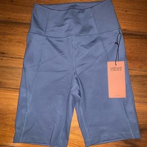 Blue Biker Shorts